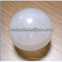 Ball shape cosmetic cream PP jar